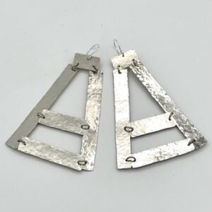 metal industrial earrings lightweight