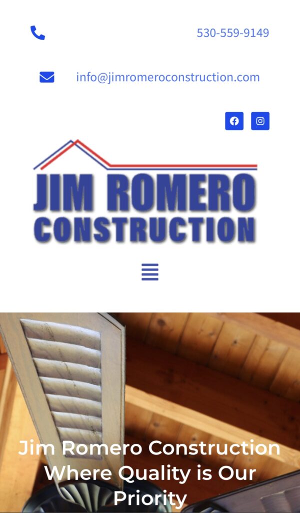 Andrea Inks website design and development